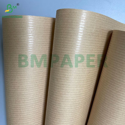 40GSM 50GSM 60GSM رول های کاغذ کرافت قهوه ای 750MM 1000MM