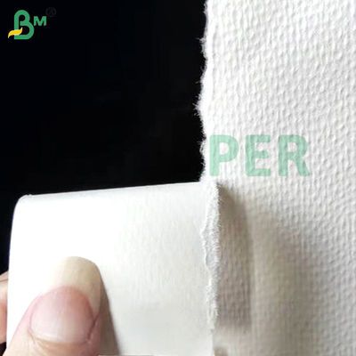 100 گرام 110 گرام پنبه با بافت سفید دوام سریع خشک کردن آموزش هنر نقاشی کاغذ آبی رنگ