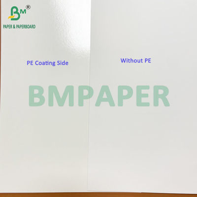 275gm + 15g PE White Paperboard with PE In Sheet برای بسته بندی غذاهای منجمد