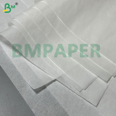 کاغذ میانی با انعطاف پذیری بالا سفید 28 گرم بر متر مربع کاغذ میانی رهاسازی استیل ضد زنگ فیلم های ساختمانی