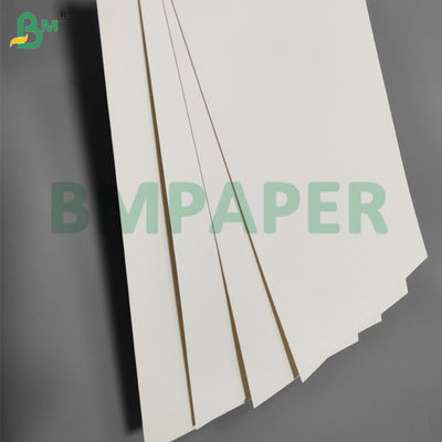 کاغذ جعبه غذایی سفید 260 گرمی 300 گرمی برای بسته بندی بیرون بر ضد چربی 70 در 100 سانتی متر