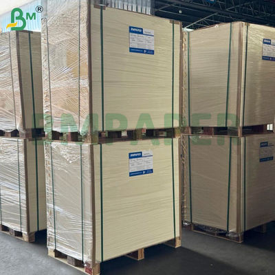 کاغذ جعبه غذایی سفید 260 گرمی 300 گرمی برای بسته بندی بیرون بر ضد چربی 70 در 100 سانتی متر
