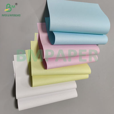 کاغذ بدون کربن 55-80 گرمی CFB آبی آسمانی/آبی بدون طرح، کاغذ خودکپی