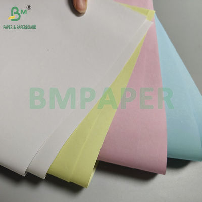 کاغذ بدون کربن 55-80 گرمی CFB آبی آسمانی/آبی بدون طرح، کاغذ خودکپی