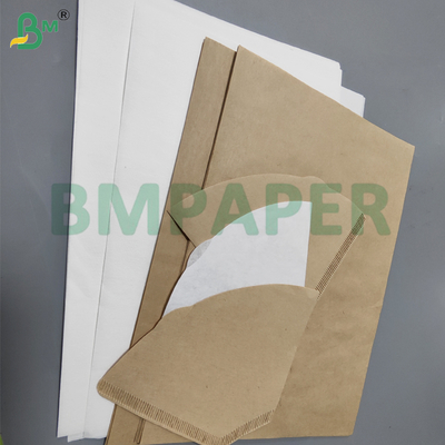کاغذ فیلتر قهوه ای سفید و قهوه ای 50 گرم برای قطره کش قهوه ساز بدون مزه