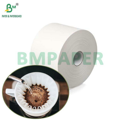 رول کاغذ فیلتر قهوه 40GSM 50GSM سفید شده و سفید نشده با درجه غذایی 1200 میلی‌متر