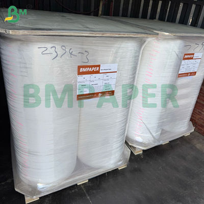 26gm کاغذ بسته بندی دندانکاه کاغذ برش رول ها رنگ سفید/ کرفت قهوه ای