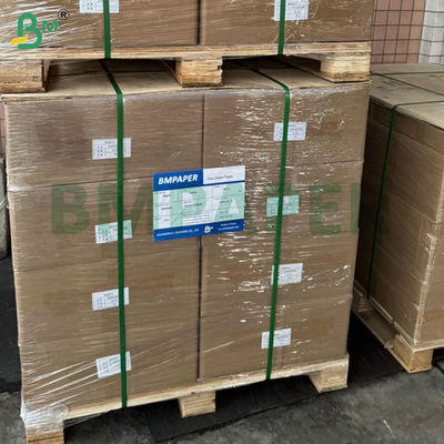 26gm کاغذ بسته بندی دندانکاه کاغذ برش رول ها رنگ سفید/ کرفت قهوه ای