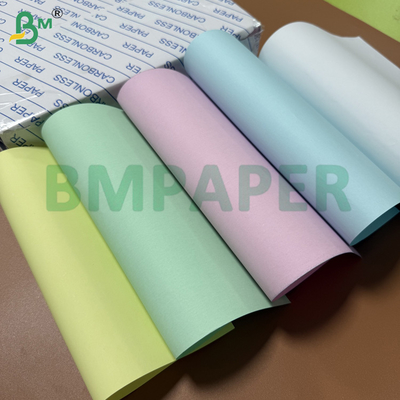 کاغذ کاربن‌لس 60 گرمی 65 گرمی 8.5 در 11 اینچ CFB CF رنگ قناری کاغذ CCP