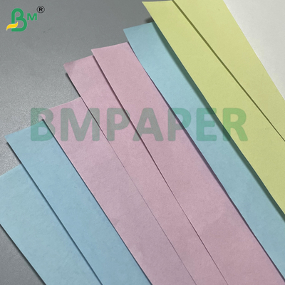 کاغذ کاربن‌لس 60 گرمی 65 گرمی 8.5 اینچ در 11 اینچ سفید / صورتی / آبی برای فاکتورهای بارنامه و رسیدها