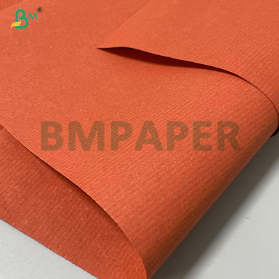 50gsm Red One Side Glossy Stripped Kraft Paper for Floral Wrapping
