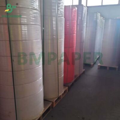 80 گرام سفید CB و 56 گرام زرد CF کاغذ NCR بدون کربن 22 × 34