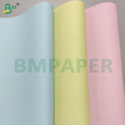 Clear Image 216mm*279mm Carbonless NCR Paper Rolls Multiple Color