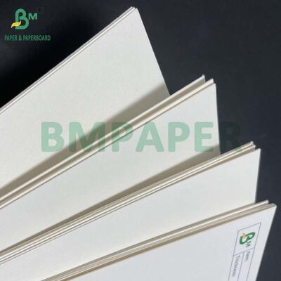 تخته زیرلیوانی بدون روکش 455mm x 650mm 390GSM سفید طبیعی برای زیرلیوانی های آبجو