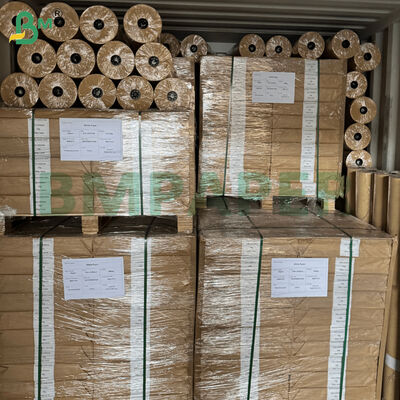 80/100gm رول های کاغذ کرافت قهوه ای با قدرت بالا