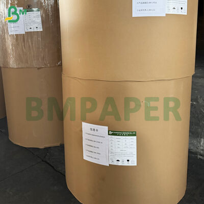 کاغذ پوشش داده شده یک طرفه سطح صاف سفید برای بسته بندی سیگار نرم