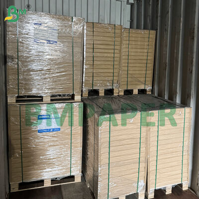 کاغذ پوشش داده شده یک طرفه سطح صاف سفید برای بسته بندی سیگار نرم