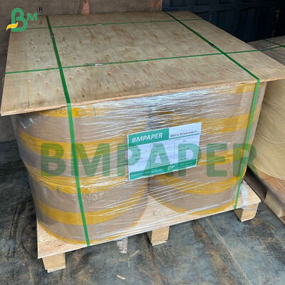 کاغذ کرافت با روکش PE ضد آب سفید قابل حرارت‌بندی گرید غذایی