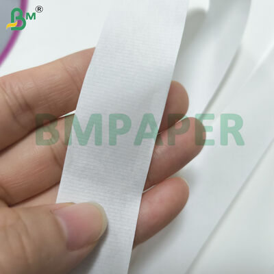 کاغذ بافت دار با نفوذ هوا 25gm رول های کوچک پیش برش برای تولید سیگار