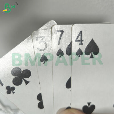 کارت‌های بازی قابل چاپ با روکش براق بالا از مقوای ساده و بدون طرح