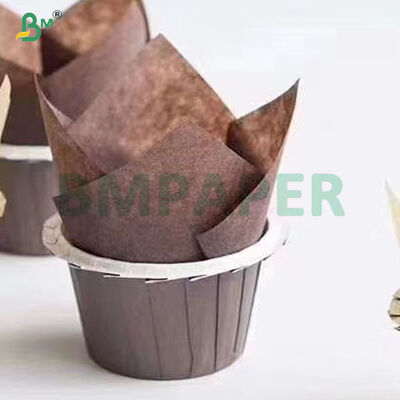 کاغذ کاپ کیک ممتاز ایمنی غذایی 40 گرمی برای پخت