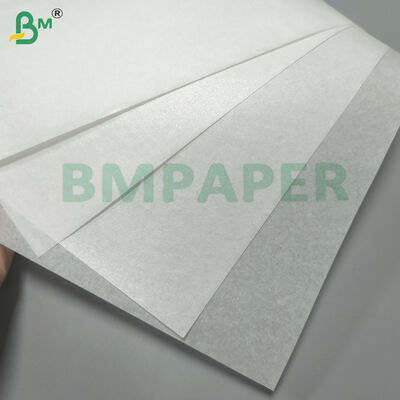 کاغذ پخت و پز پوشیده با سیلیکون رول 40gsm کاغذ پرچم سفید شده