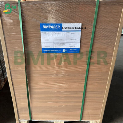 1700um Kraft پوشه بندی شده Boxboard برای لایه پد 920 X 1050mm Fiberboard 1650gsm