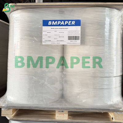 کاغذ سیگاری ریبدار رول 30 میلی متر عرض 25gsm سفید کاغذ بسته بندی سیگاری صنعتی
