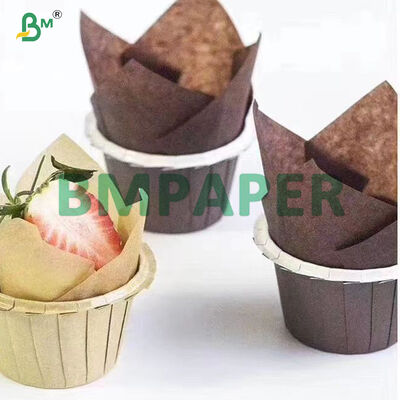 35 گرم 38 گرم 40 گرم 45 گرم با پوشش نچسب کاغذ مافین رنگی آستر پخت