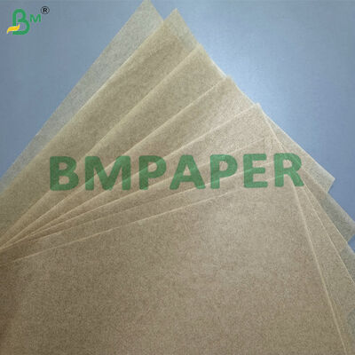 12"x100 فوت ضد چرب بدون سفید کردن 30gsm 40gsm کاغذ پرچمدار ضد چسب سیلیکون نان پختن