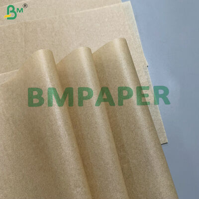 12"x100 فوت ضد چرب بدون سفید کردن 30gsm 40gsm کاغذ پرچمدار ضد چسب سیلیکون نان پختن