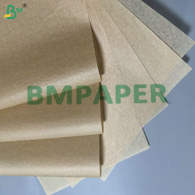 12"x100 فوت ضد چرب بدون سفید کردن 30gsm 40gsm کاغذ پرچمدار ضد چسب سیلیکون نان پختن