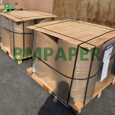 80 گرمی کاغذ قهوه ای کرفت ریب بسته بندی 55 سانتی متر عرض، کیفیت متوسط
