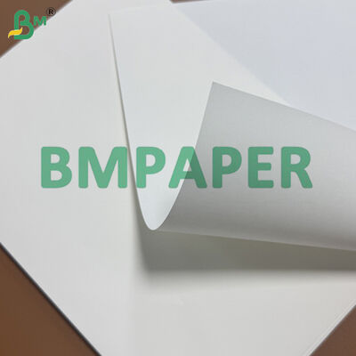 کاغذ کپی 80 گرمی با سفیدی بالا رول جامبو 1055 میلی متر 914 میلی متر، روشنایی 102٪ - 106٪
