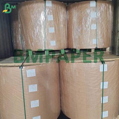 کاغذ کپی 80 گرمی با سفیدی بالا رول جامبو 1055 میلی متر 914 میلی متر، روشنایی 102٪ - 106٪
