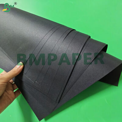 رول کاغذ کرافت سیاه 80 گرمی 90 گرمی برای بسته بندی گل 48 اینچ در 100 فوت