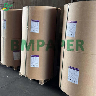 کاغذ روکش‌دار براق یک‌رو C1S 80 گرمی برای پاکت‌های بیرونی کیسه‌های چای