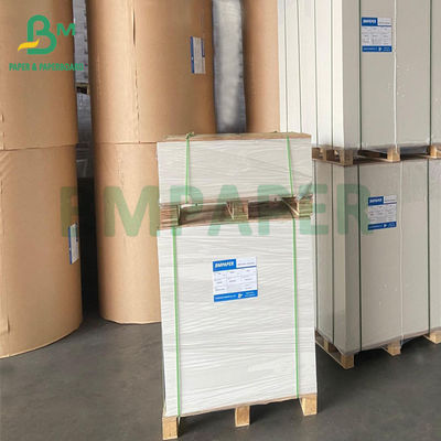 40gsm + 10gsm PE کاغذ بسته بندی شکر قهوه ای سفید غیر سفید شده رول کاغذ قصاب