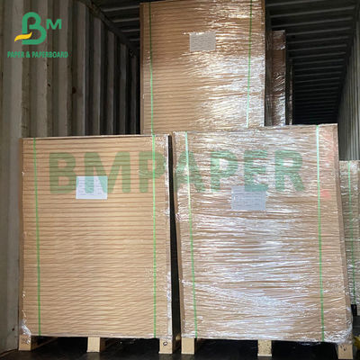 45 gsm + 10 gsm یک طرفی PE رنگ درخشان پوشش سفید برگر کاغذ بسته بندی کاغذ قصاب