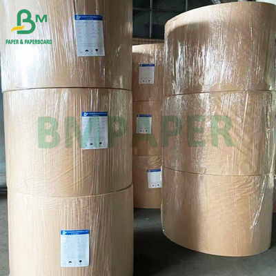 120 سانتی متر عرض رول مواد غذایی 33gsm 35gsm MG رول کاغذ Kraft سفید