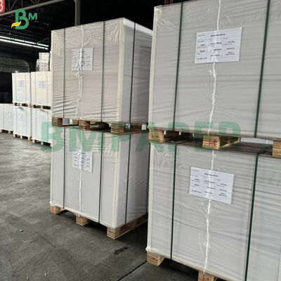 280gm پوشش گرمایی سفید پوشش یک طرفه پوشانده کارتوس برای بسته بندی پفک